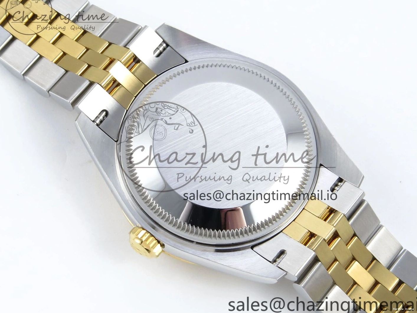 0403 StreetReady DateJust 31 278383RBR ARF 1:1 Best Edition 904L Steel Green Roman Diamonds Dial Diamonds Bezel on SS YG Jubilee Bracelet ETA 418